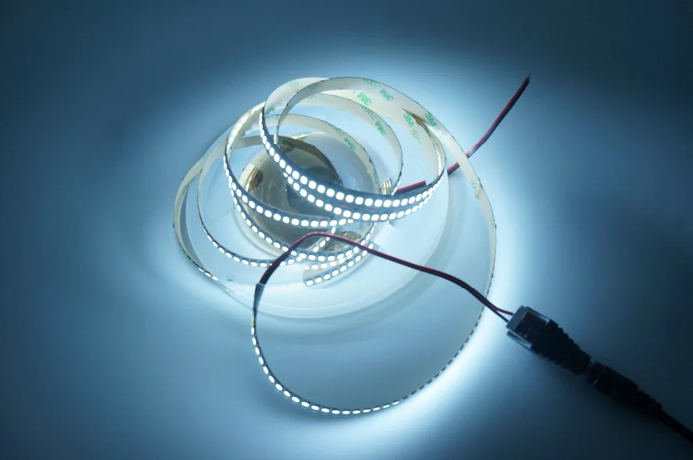 

DC 12V SMD 2835 LED strip 1200 LEDs chip LED Flexible PCB light LED backlight Strip LED tape ribbon 240 LED/m White / Warm White