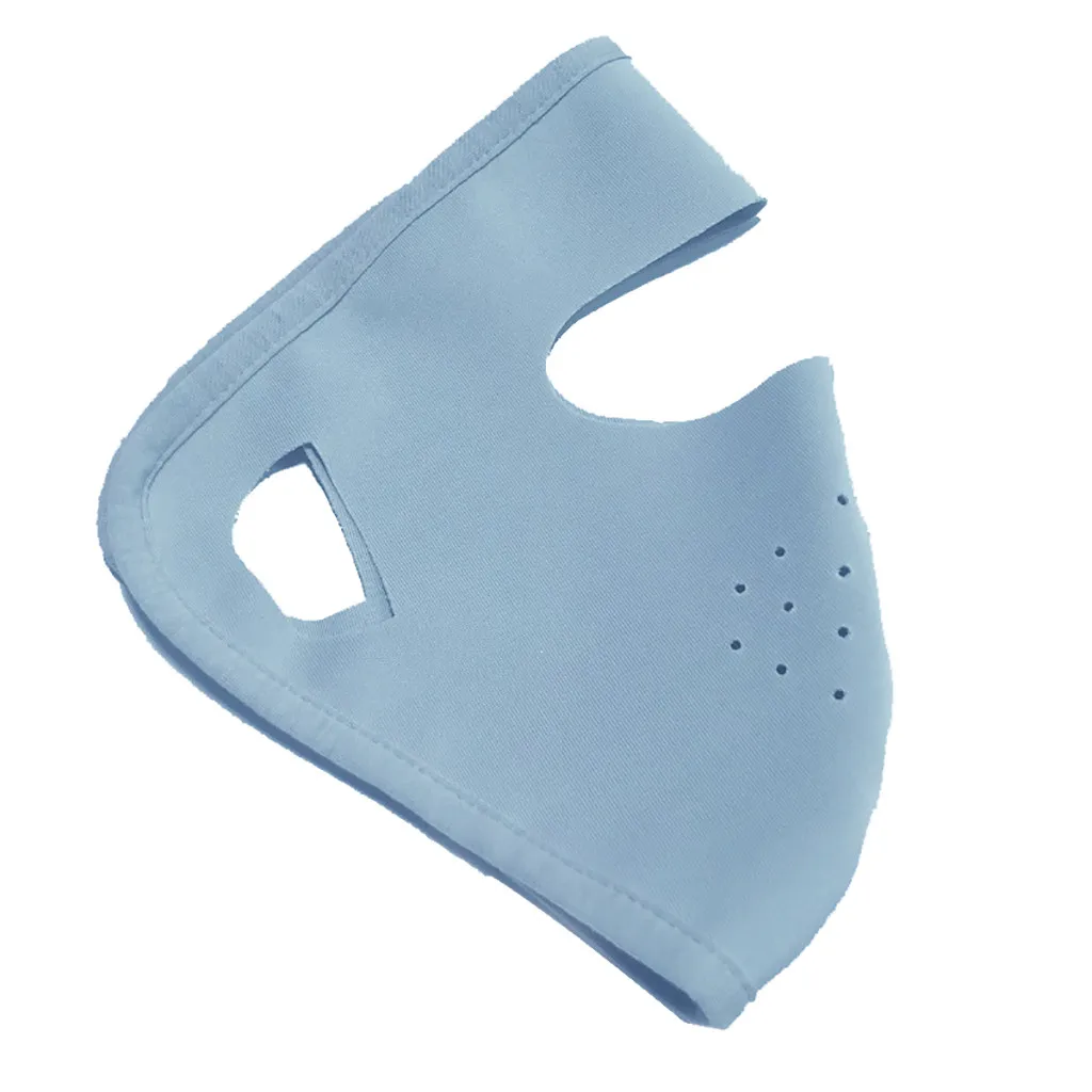 Ультратонкая летняя спортивная маска для лица с защитой от солнца и УФ лучей| |