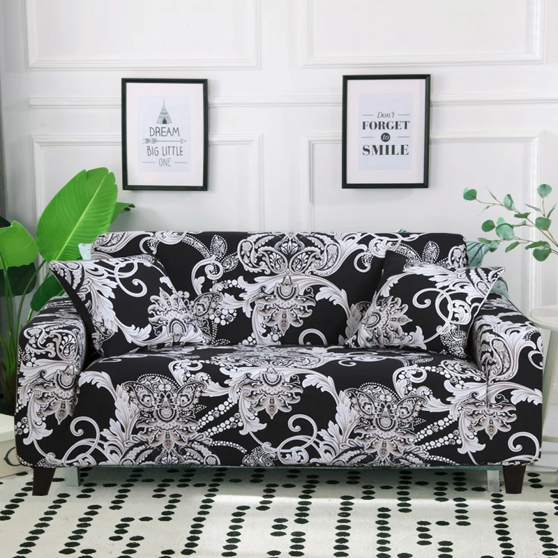 Чехол для дивана из спандекса MKZOOM эластичный чехол гостиной L образного кресла