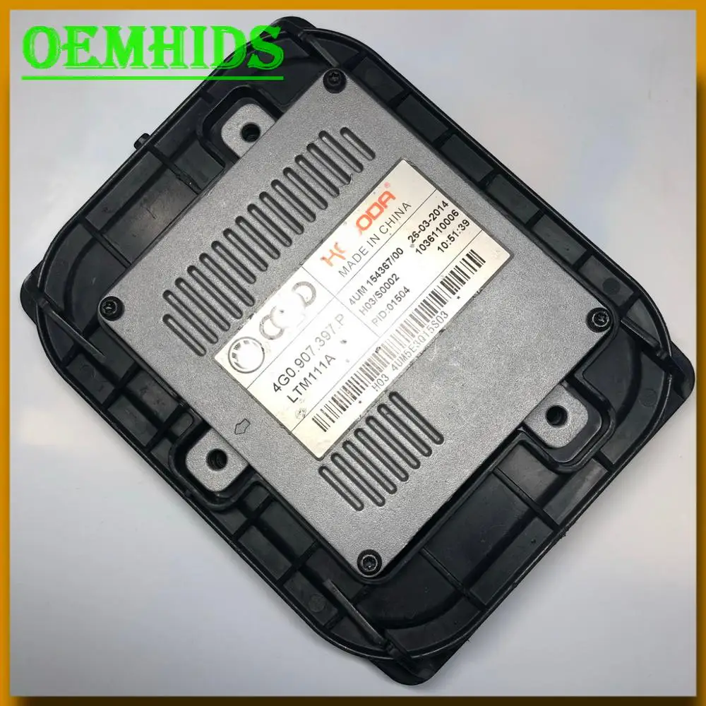 4G0907397P 1 шт. б/у оригинальный OEMHIDS светодиодный балласт A10 02 078 DRL блок управления для
