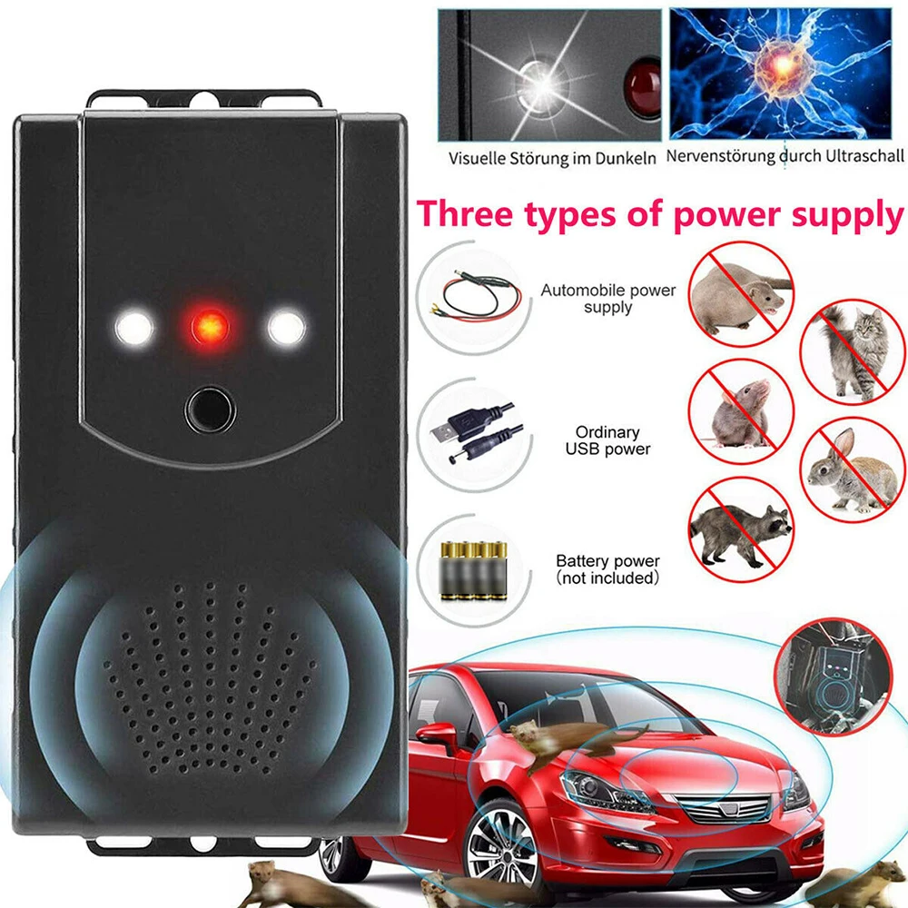 Onever Портативный Ультразвуковой Электрический убийца комаров висит Отпугиватель