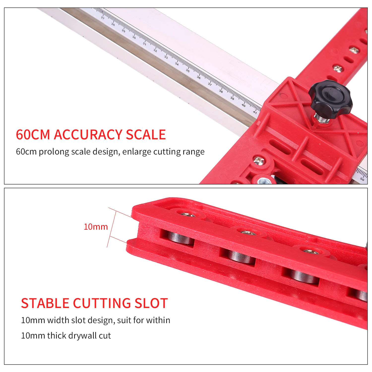 Обновленная версия ручной резак для гипсокартона ручная нажимная режущая фреза