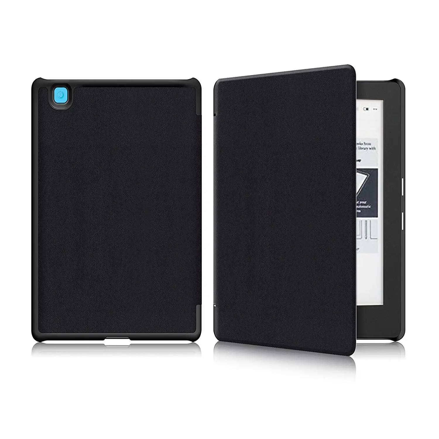 Чехол для Kobo Aura H2O Edition 2 6,8, Простой PU кожаный элегантный чехол для автоматического пробуждения для Kobo Aura H2O Edition 2 выпуска