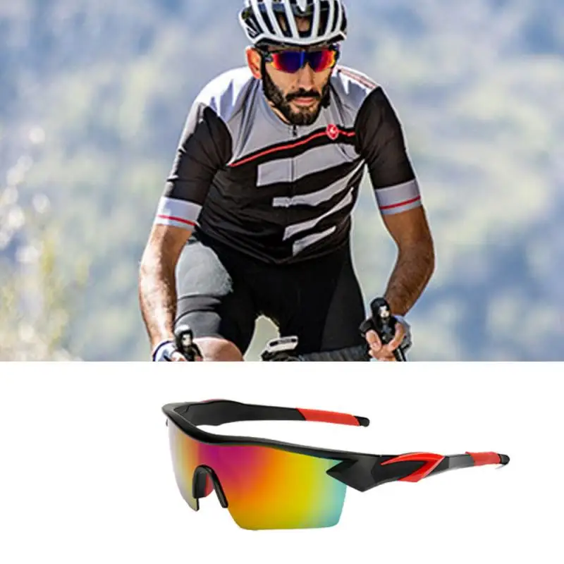 

Road Cycling Sun Glasses Outdoor Bicycle Glasses Sports Windproof Sunglasses New Riding Light Goggle Multicolor Bike Eyewears