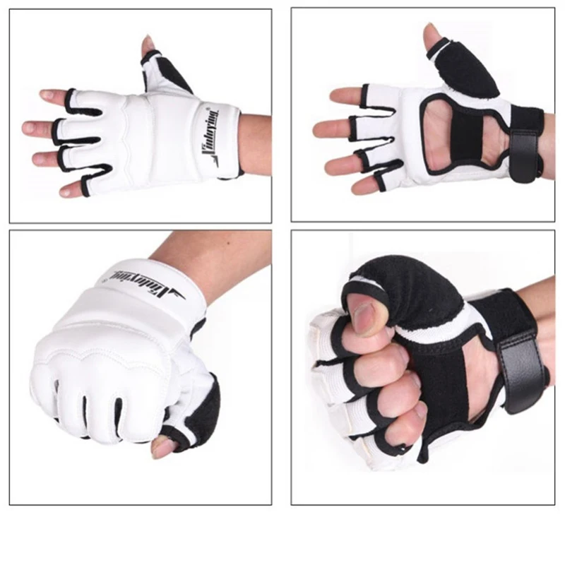 

Boxing Half Fingers Adults Boxing Gloves/Kids Sandbag Training / Gloves Sanda/Karate/Muay Thai/ Fitness/ Taekwondo Protector