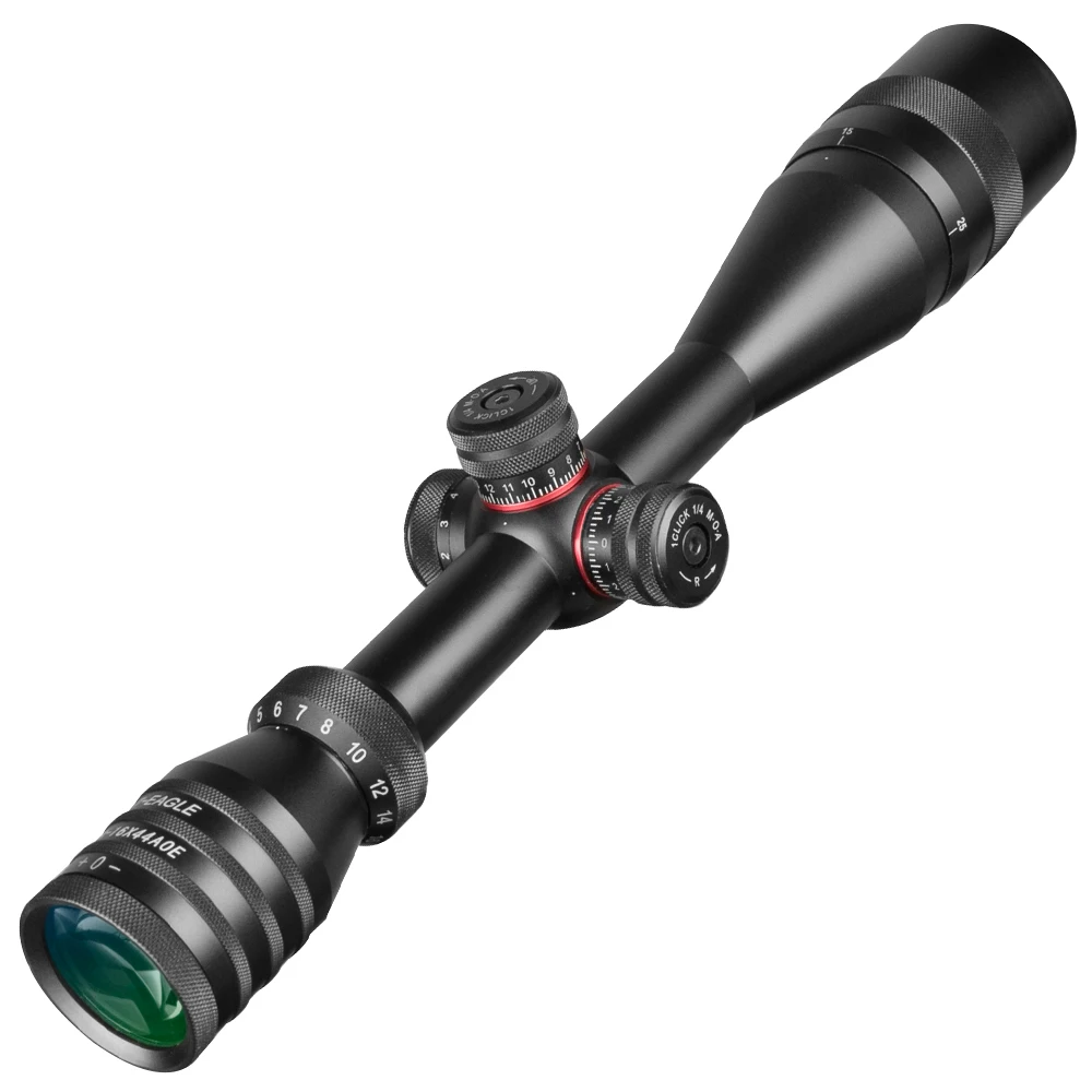 T Eagle 4 16X44 AOE оптический прицел Красная Зеленая Сетка мил дот с подсветкой
