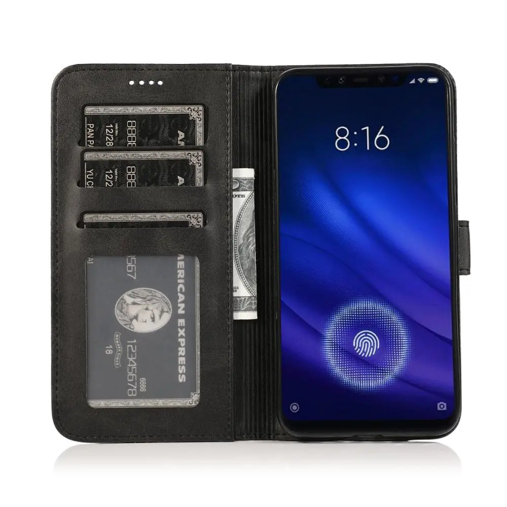 Кожаный чехол кошелек для samsung Galaxy J4 J6 Plus модный роскошный силиконовый телефона В