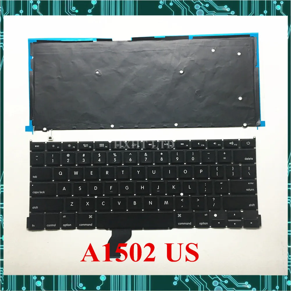 Новинка для Apple Macbook Pro Retina 13 &quotA1502 клавиатура с подсветкой США Английский макет