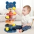 Детские игрушки, вращающийся шар, ворсовая башня, Ранняя развивающая игрушка для малышей, вращающийся трек, развивающий подарок для малышей, Штабелируемая игрушка для детей - изображение