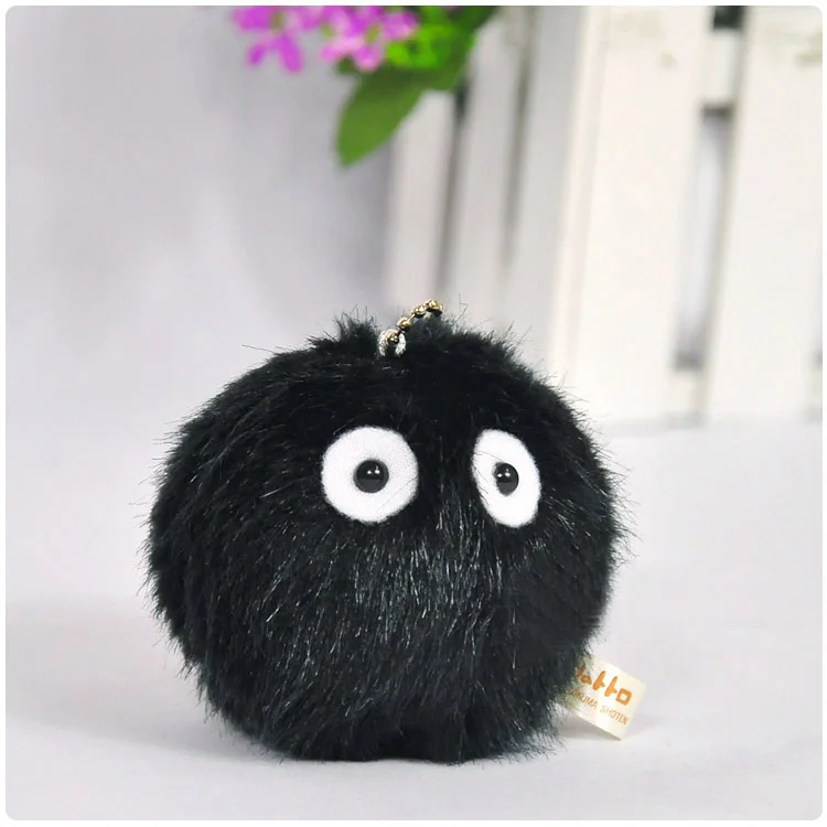 2 шт. мультяшный аниме МИЛЫЙ Тоторо Susuwatari Fairydust мягкий плюшевый брелок