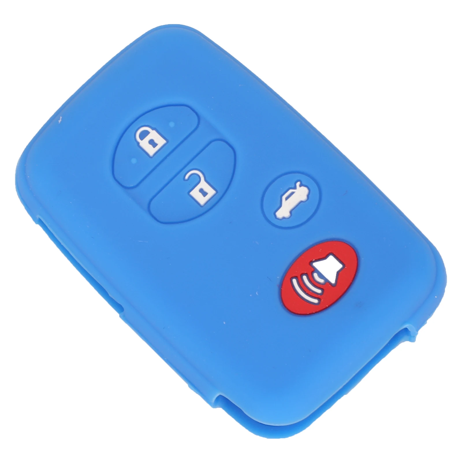 

Bilchave 4 Buttons Silicone Remote Car Key Case Cover Fob For Toyota Land Cruiser Prado 150 Camry Prius Crown Car-Styling Holder