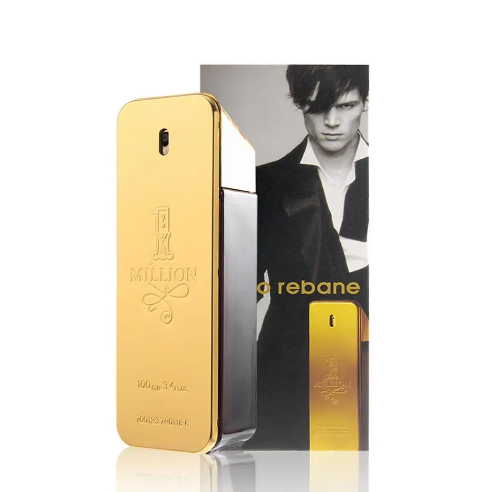 3 100 мл Million Prive Lucky Gold Мужской спрей для тела стеклянный флакон парфюмированный стойкий аромат натуральный вкус Парфюмированная вода - Цвет: 3