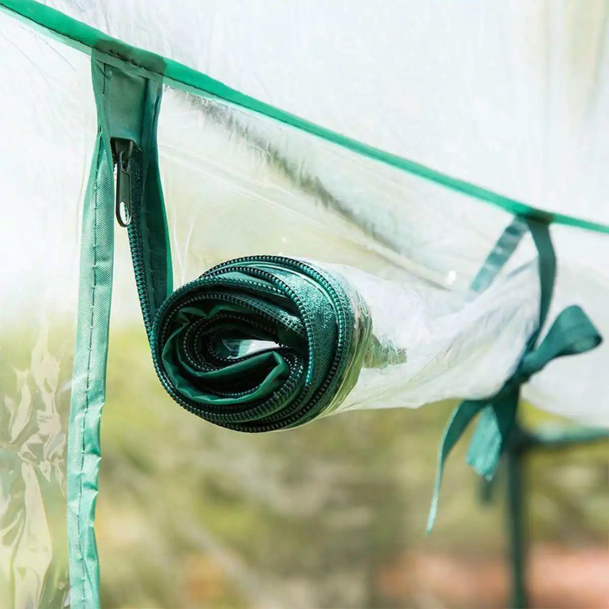 

Portable Greenhouse Cover Garden Cover PVC Material Plants Flower House Waterproof Corrosion-resistant Durable 143X143X195cm