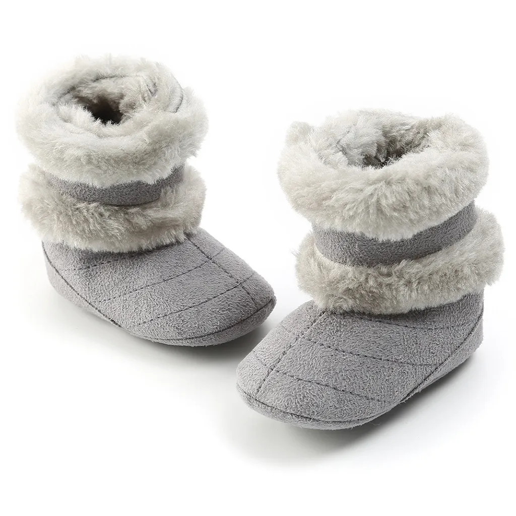 Winter Baby Shoes детская обувь Baby Boots Keep Warm Infant Newborn Baby Girls Boys Outdoor Shoes First Walkers Shoes#0