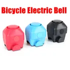 Мини велосипедный Электрический звуковой сигнал предупреждающий сигнал на руль велосипеда металлическое кольцо колокольчик ручка Сигнализация Аксессуары для велосипеда электрический звонок