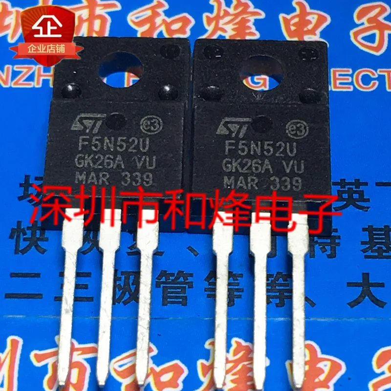 

Original 6PCS/lot STF5N52U TO-220F