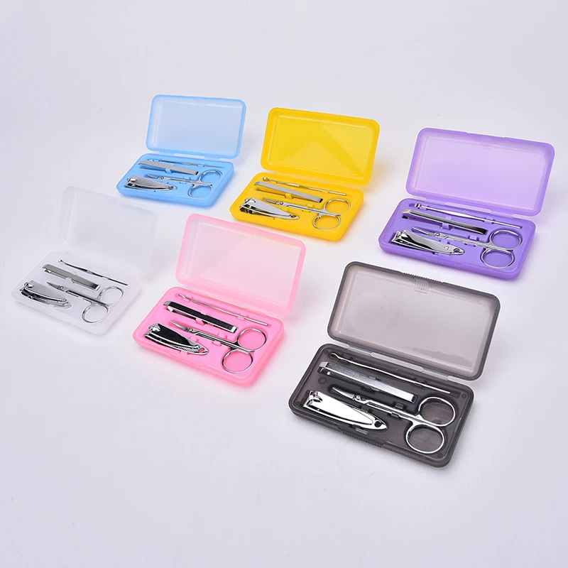 

1Pack Professional 4pcs Pedicure Manicure Set Nail Care Cuticle Clipper Tool Kit Case