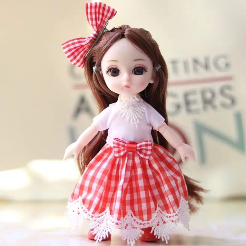 Whosale 6 Inch 1/8 BJD Doll with Retail Box 16 Cm Set ClothesChild Toys Costume Ob11 Mermaid Birthday Gift | Игрушки и хобби