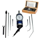 1 комплект, набор индикаторов для измерения коаксиального центрового циферблата, 0-3 мм, Фрезерный инструмент, 0,01 мм, точность с деревянным измерительным инструментом