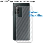 Защитная пленка для задней панели Xiaomi Mi 10T  Pro  Lite 5G, 6,67 дюйма, из углеродного волокна