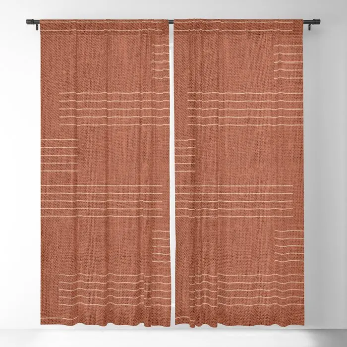 

Minimalist Bohemian Print Blackout Curtains 3D Print Window Curtains For Bedroom Living Room Decor Window Treatments