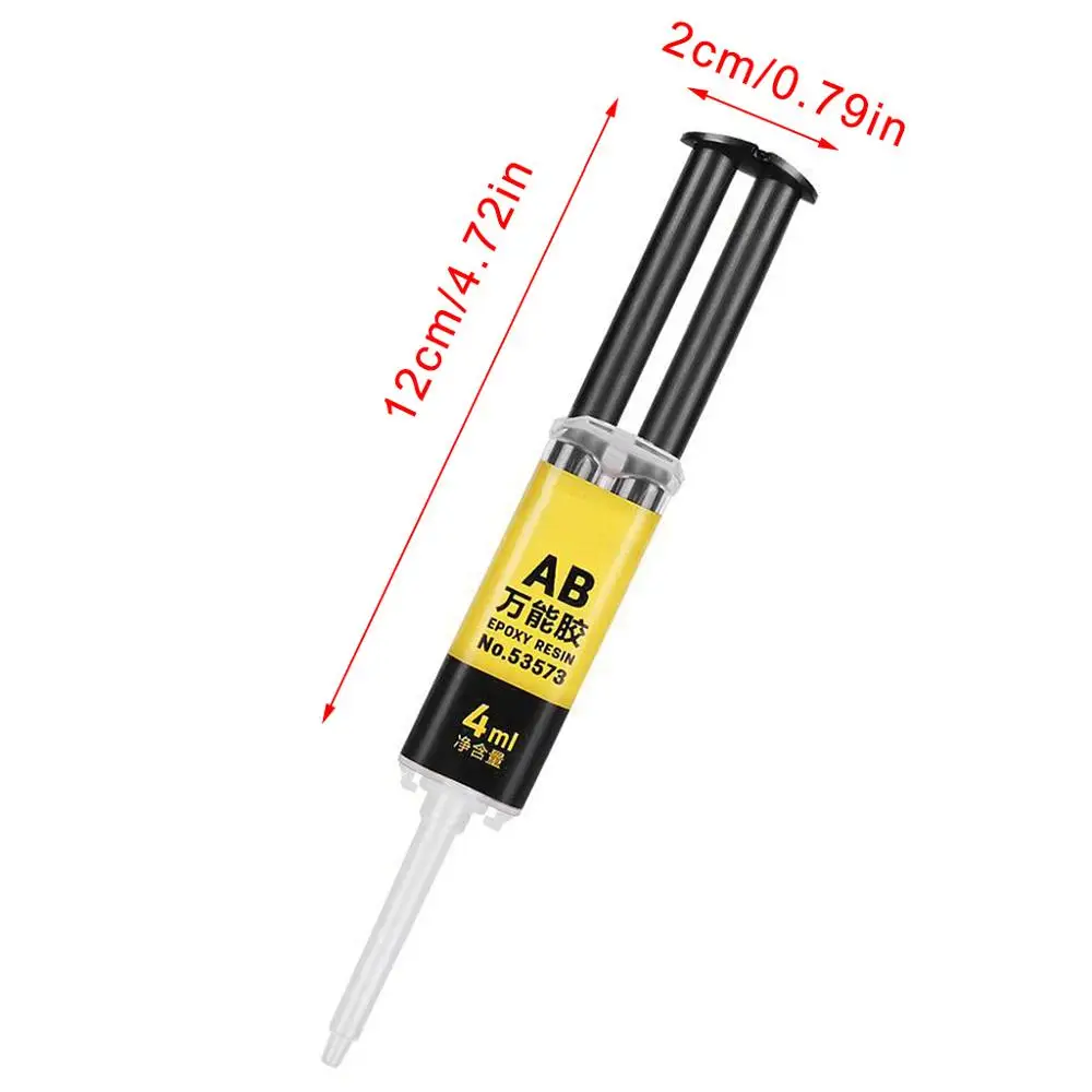 

4ml Liquid AB Glue 2 Minute Rapid Solidification Strong Adhesive For Office Home