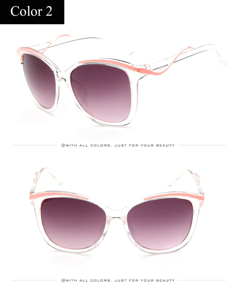 

10 Pcs/lot new 2021 fashion women outdoor street sunglasses UV 400 casual cute 6 colors cool Cheap Sunglasses SN-11