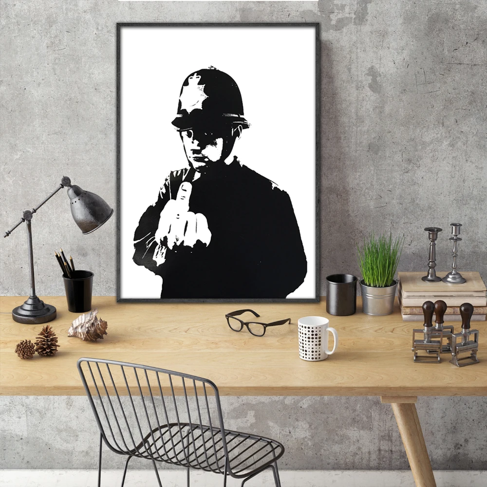 Постеры и печать NOOG Banksy Современная Картина на холсте современный либерлизм