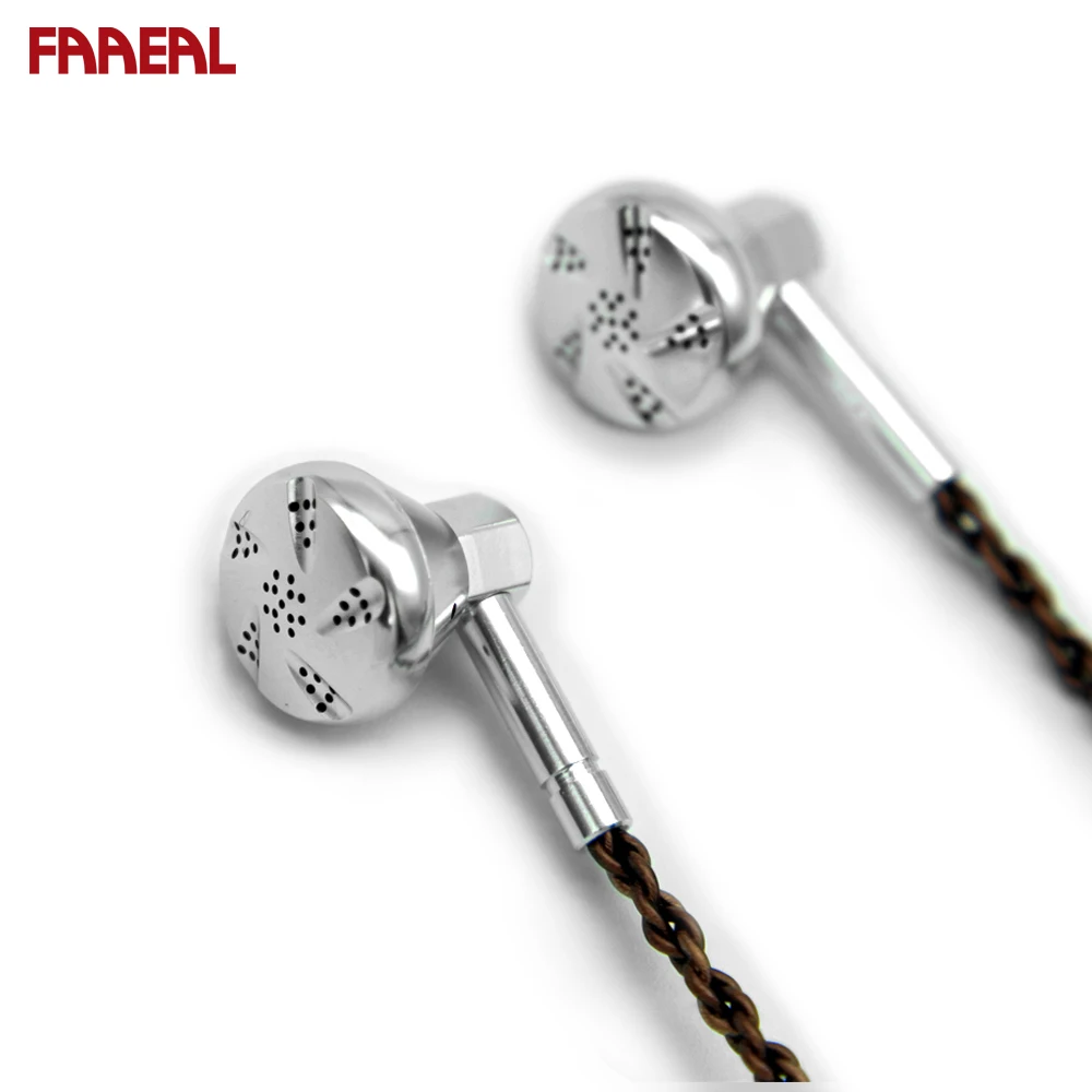 В наличии 2019 Flagship Earbud FAAEAL Datura pro металлические наушники HIFI 14 8 мм гарнитура с
