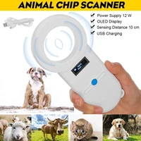 pet microchip scanner animal pet id chip reader handheld pet scanner usb rfid reader for dog cat horse 134 2khz iso fdx b