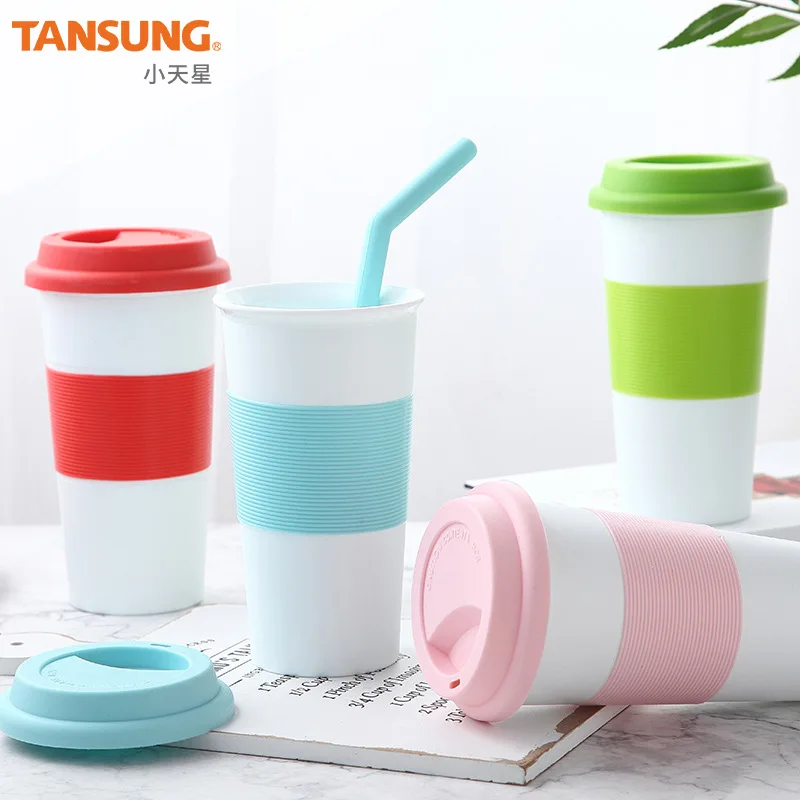 

New Silicone Cup Set Water Cup Outdoor Student Practical Coffee Mug Plastic Cup
