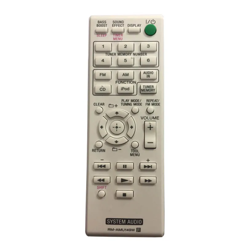 

Original Remote Control RM-AMU149W suitable for SONY AV SYSTEM controller