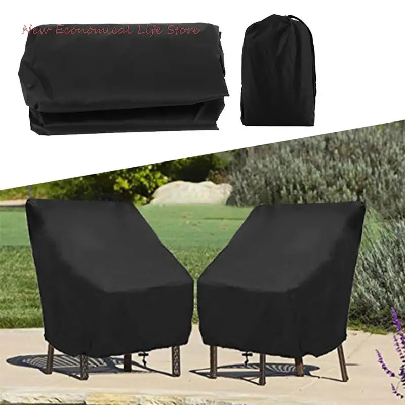 

Best Stacked Chair Dust Cover Storage Bag Outdoor Garden Patio Furniture Protector