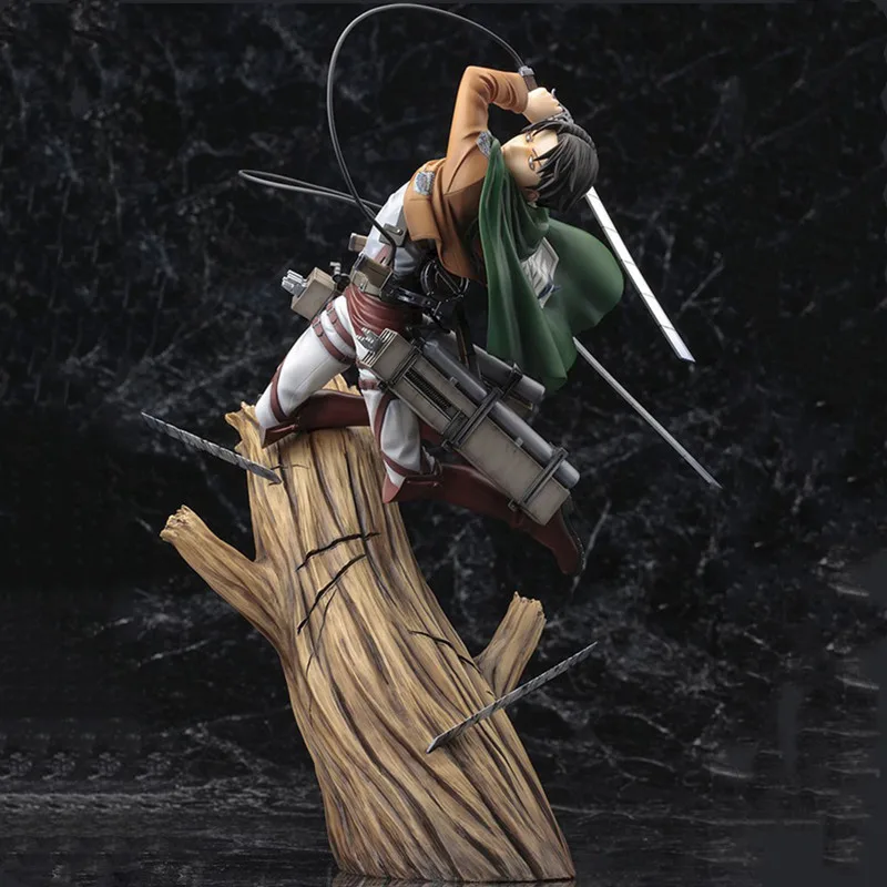 28 см аниме атака на фигурка Титан боевые Artfx J Леви обновления 1/8 шкала