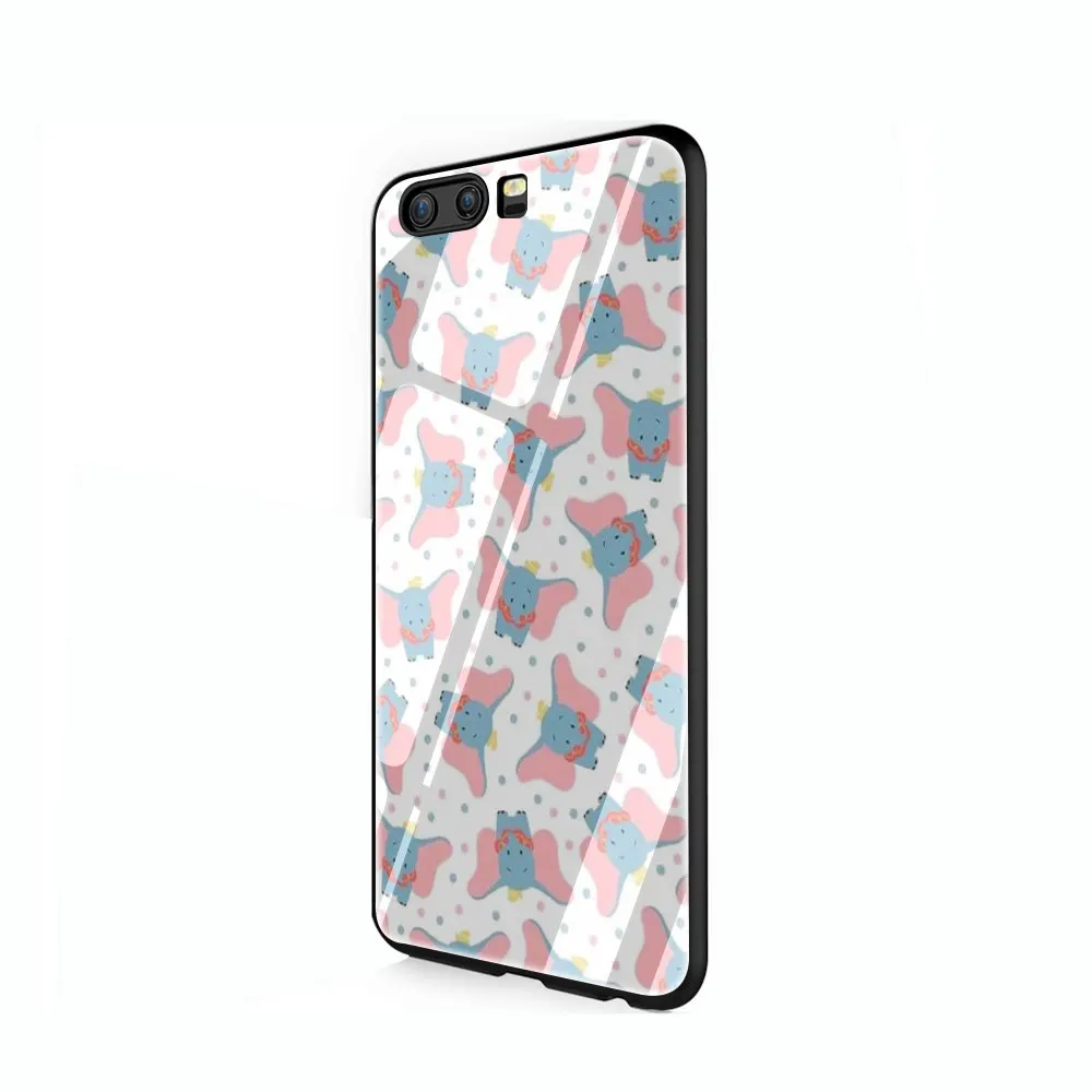 G5 Милый чехол из закаленного стекла Dumbo чехол для Huawei P10 P20 P30 mate 20 Honor 9 10 Lite Pro 7A 8X P Smart - Цвет: G5