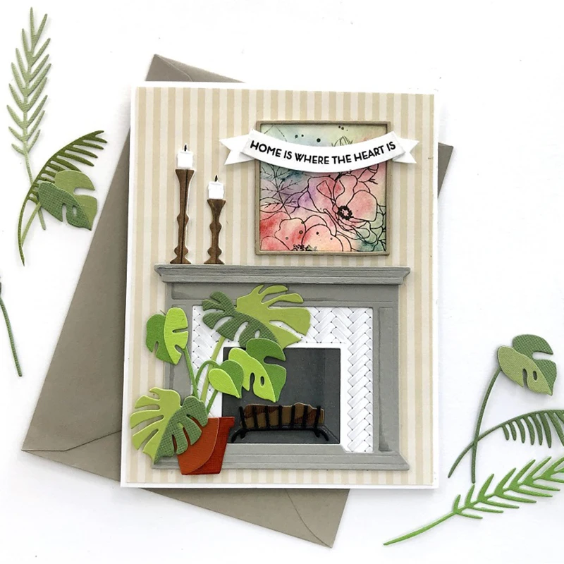 

Square Metal cutting dies mold Round hole label tag Scrapbook paper craft knife mould blade punch stencils dies