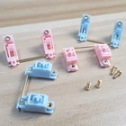 Сине-розовый позолоченный стабилизатор Pcb с винтом для механической клавиатуры на заказ gh60 xd64 xd84 6.25x 2x xd96 xd87