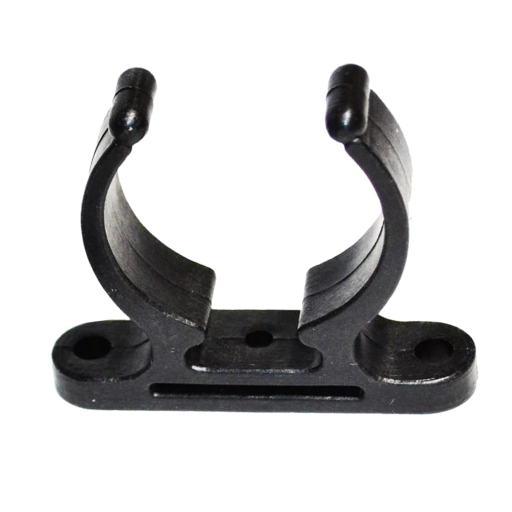 Черная лодка каяк весло держатель крюк толчок Полюс Зажимы для лодки Новый |