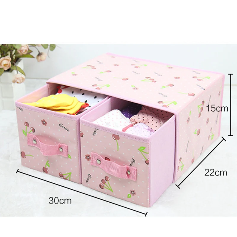 С выдвижными ящиками Тип ящик для хранения нижнего белья Коробки бюстгальтер