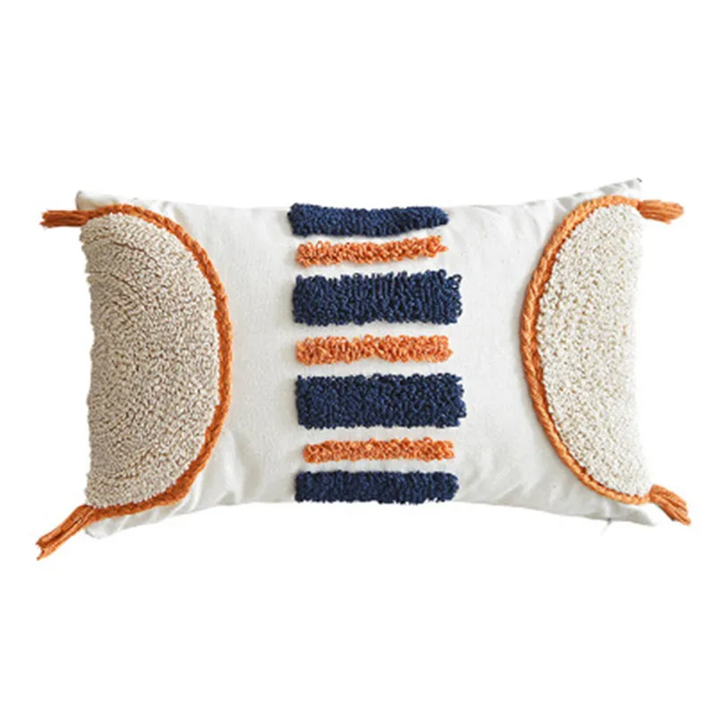 Наволочка для подушки в стиле Morrocca наволочка ручной работы с полосками