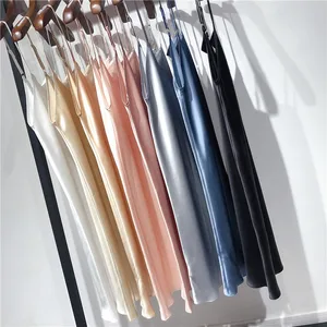 Birdsky, 1 шт. 18-19 мм, 100% натуральный шелк тутового шелкопряда, женская ночная рубашка, ночная рубашка, сексуальная пижама, 8 цветов. S-38