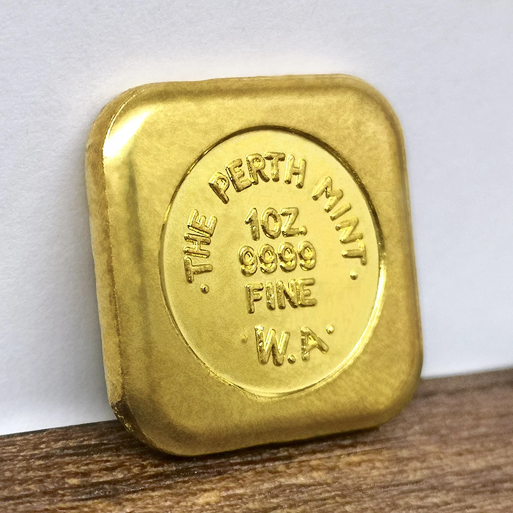10Z 9999 FINE The Perth Mint Bullion латунные позолоченные копии монет медаль Австралия коллекционные монеты