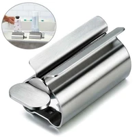 portable handheld roller tube household toothpaste squeezer bathroom supplies dispenser manual pressing stainless steel
