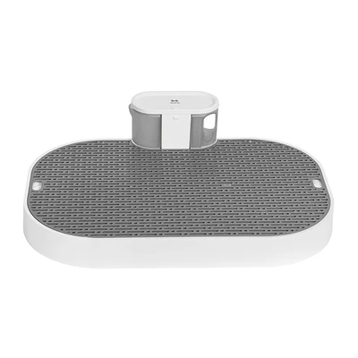 Портативная пластиковая двухслойная подставка для собак