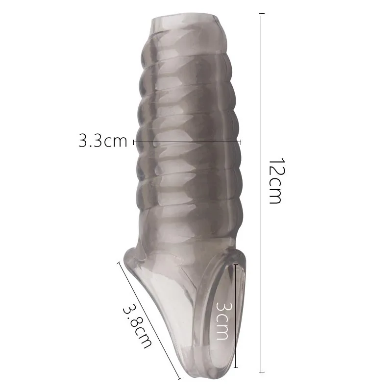 Фаллоимитатор EXVOID с манжетами для пениса увеличивающий мужской фаллоимитатор