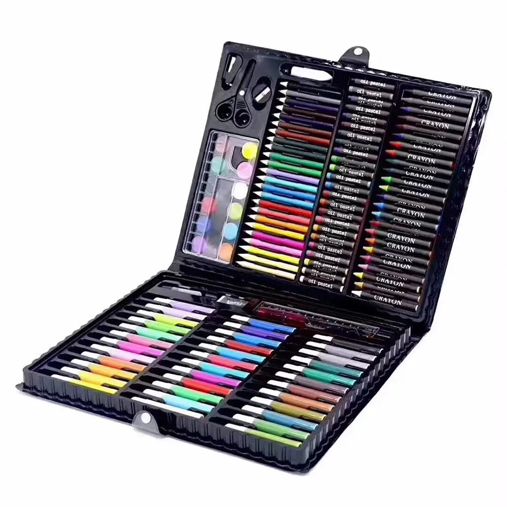 

[ Clerance Sale ] 150Pcs/Set Kids Drawing Painting Watercolor Pen Stationery Set