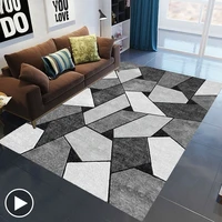 living room geometric printed carpets parlor sofa floor big carpet bedroom washable rug bedside bay window rectangle large rugs