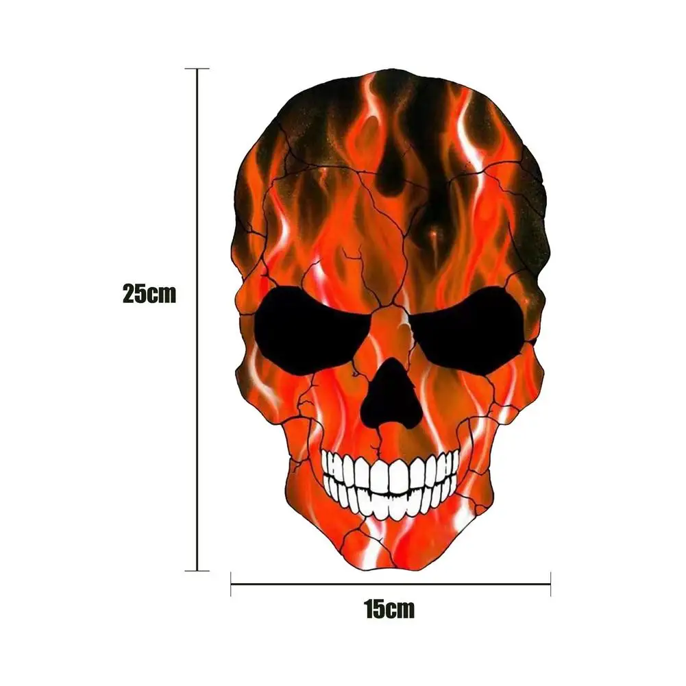 

Halloween Skeleton Skull Ornaments Metal Horror Skeleton Haunted House Decorative Hanging Wall Art Halloween Party Props