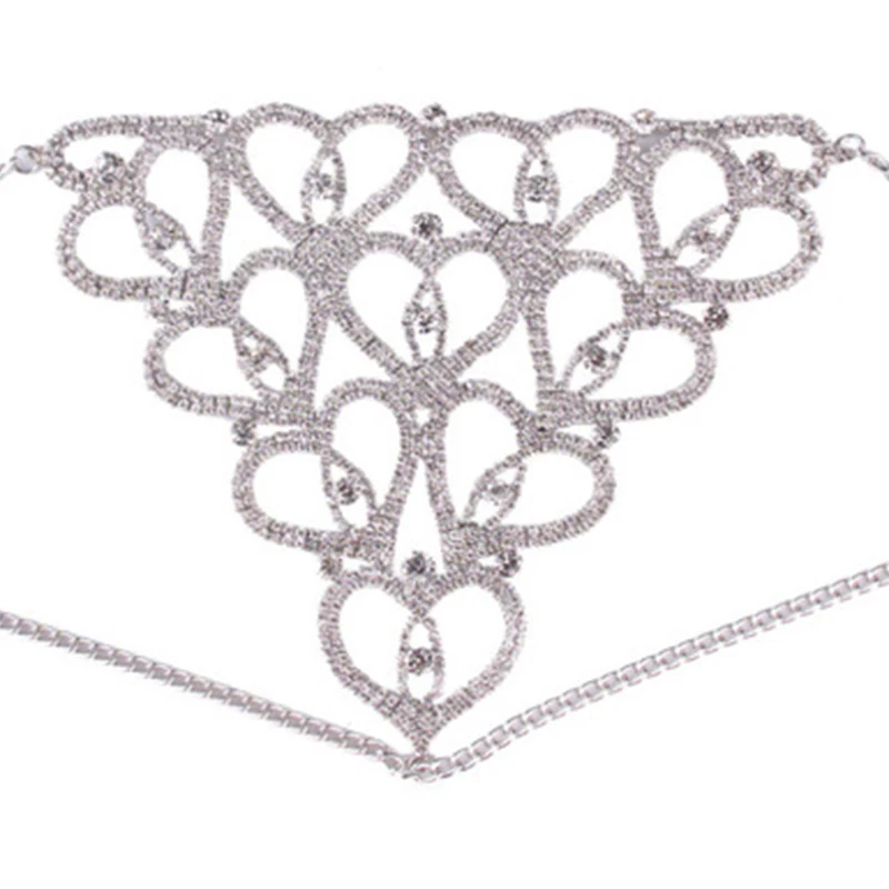 

Waist chain sexy bikini beach body chain sexy exaggerated nightclub super flash zircon waist chain belly crystal fashion