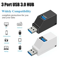universal 3 port usb hub mini usb 2 0 3 0 high speed hub splitter box for pc laptop u disk card reader for mobile phone hub